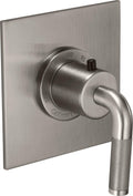 California Faucets Descanso StyleTherm Termostático de 3/4" - Palanca Moleteada - Níquel Satinado