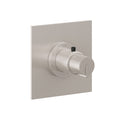 California Faucets Jalama StyleTherm Termostático de 3/4" - Placa Plana - Níquel Satinado