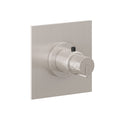 California Faucets Jalama StyleTherm Termostático de 3/4" - Placa Plana - Níquel Satinado