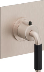 California Faucets Cayucos StyleTherm Termostático de 3/4" - Palanca Art Deco - Níquel Satinado