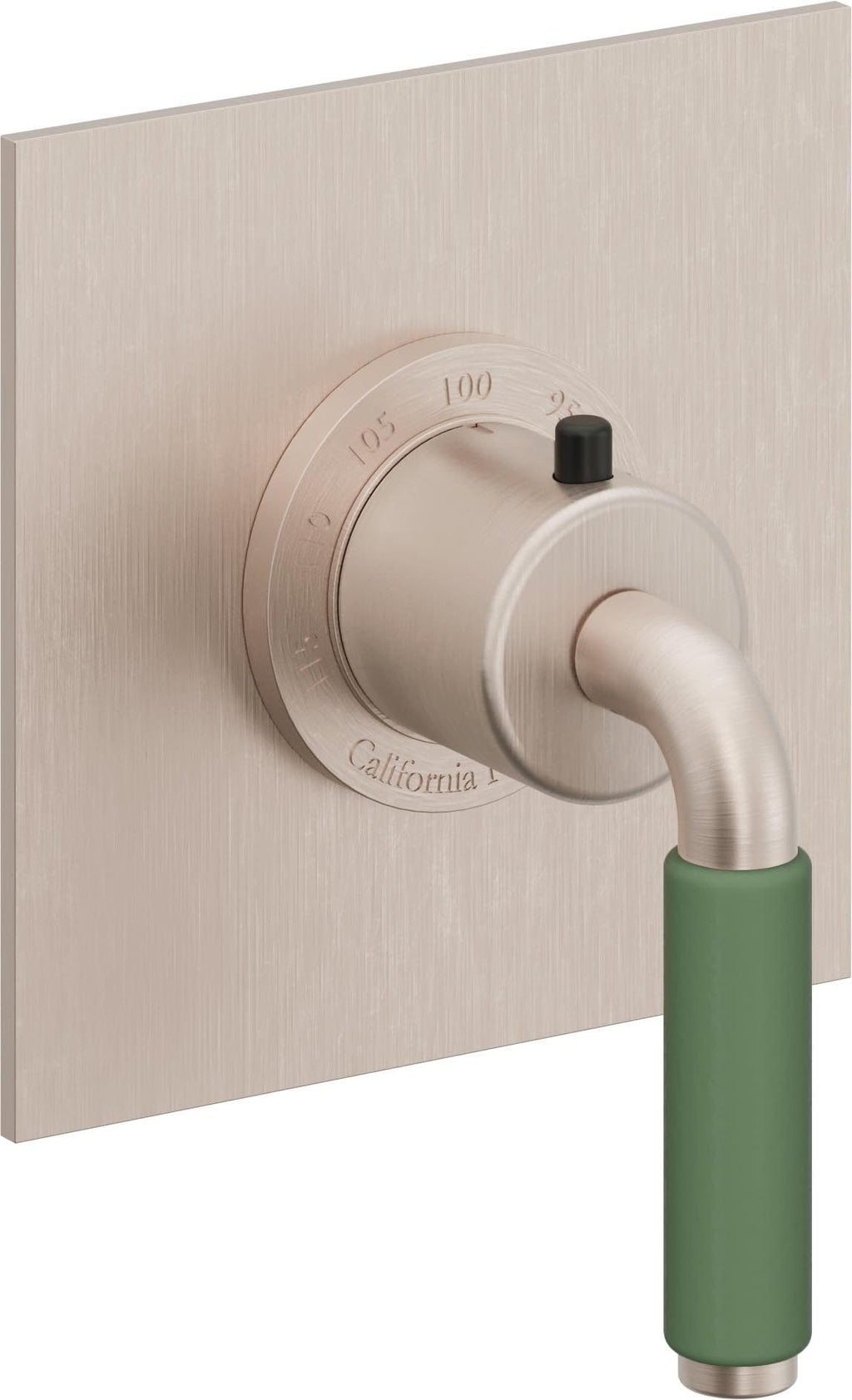 California Faucets Cayucos StyleTherm Termostático de 3/4" - Níquel Satinado