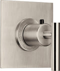 California Faucets Tiburon Termostática StyleTherm de 3/4" - Manija de Palanca - Níquel Satinado