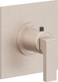 California Faucets Solimar StyleTherm Termostático de 3/4" - Placa Plana - Níquel Satinado