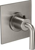 California Faucets Tamalpais Juego Termostático StyleTherm de 3/4" Solamente - Níquel Satinado