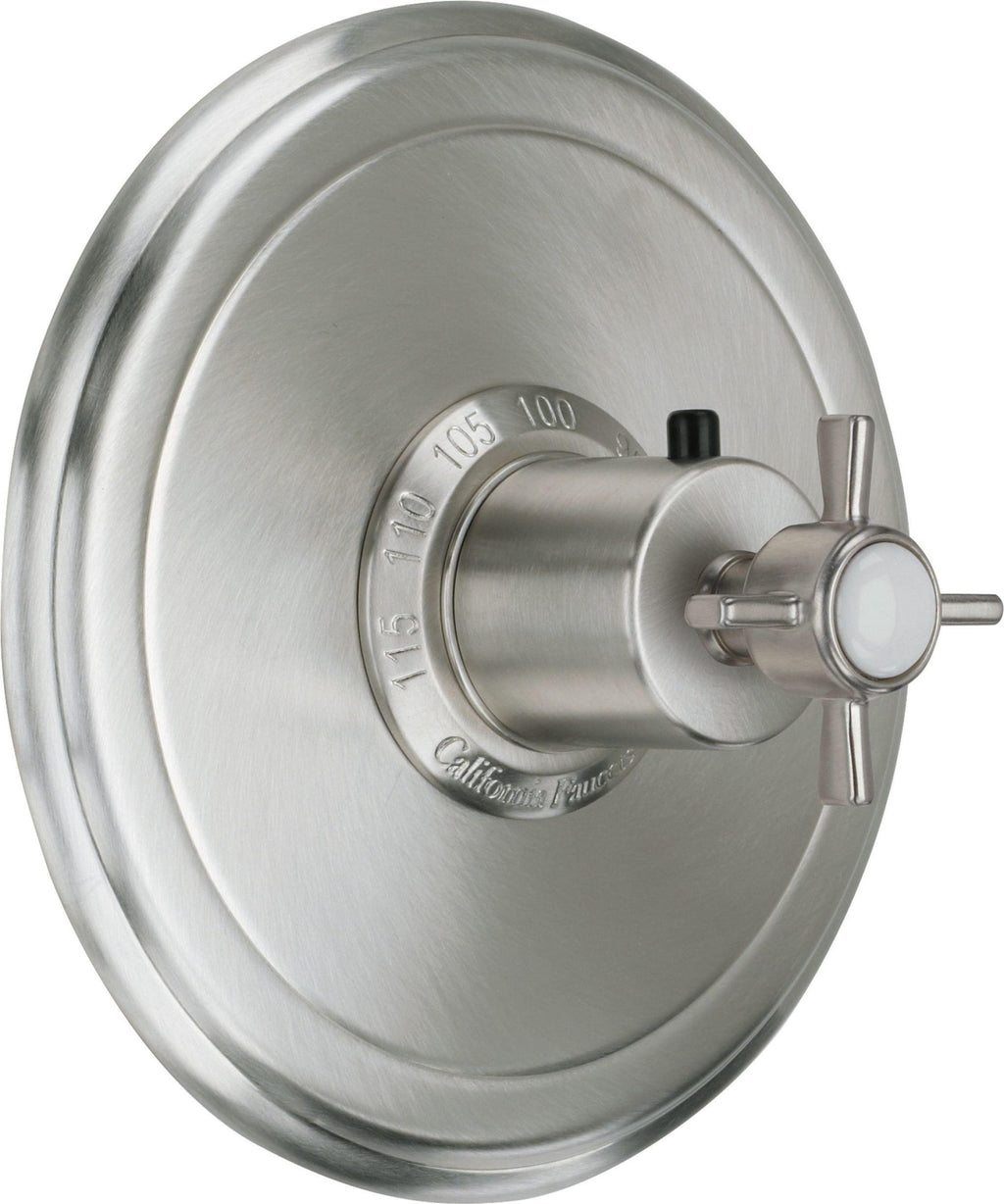 California Faucets Cardiff StyleTherm Termostático de 3/4" - Placa Redonda