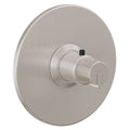 California Faucets Jalama StyleTherm Termostático de 3/4" - Placa Redonda - Níquel Satinado