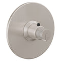 California Faucets Jalama StyleTherm Termostático de 3/4" - Placa Redonda - Níquel Satinado