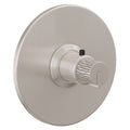 California Faucets Jalama StyleTherm Termostático de 3/4" - Placa Redonda - Níquel Satinado