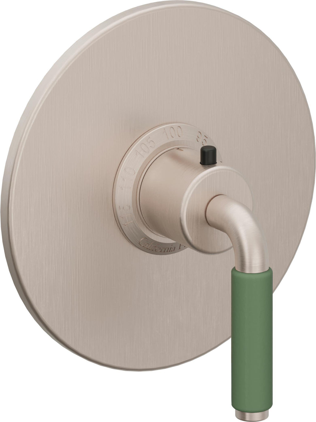 California Faucets Cayucos StyleTherm Termostático de 3/4" - Níquel Satinado