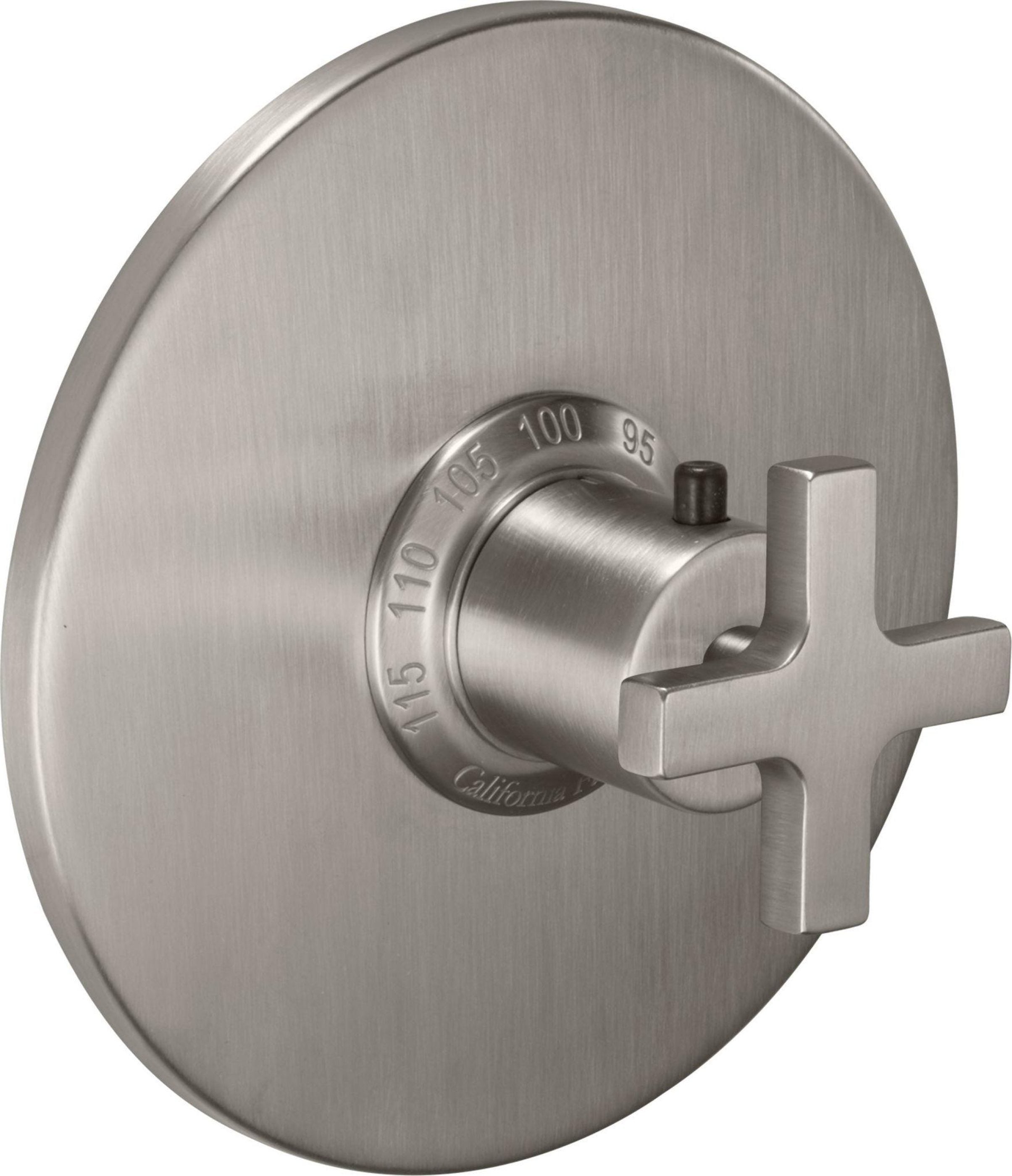 California Faucets Rincon Bay StyleTherm Termostático de 3/4" - Placa Redonda