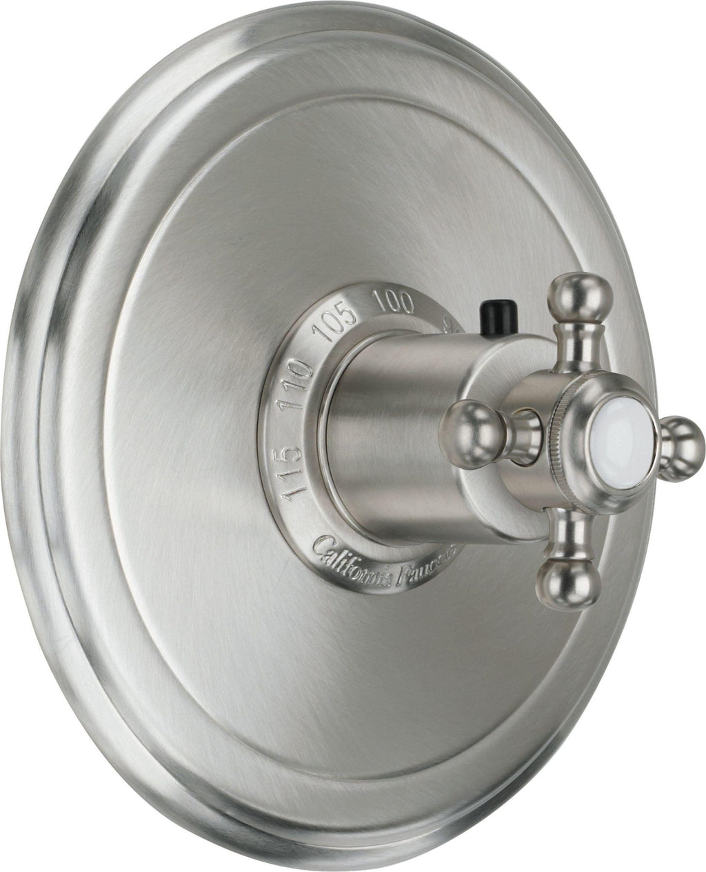 California Faucets Monterey StyleTherm Termostático de 3/4" - Placa Redonda