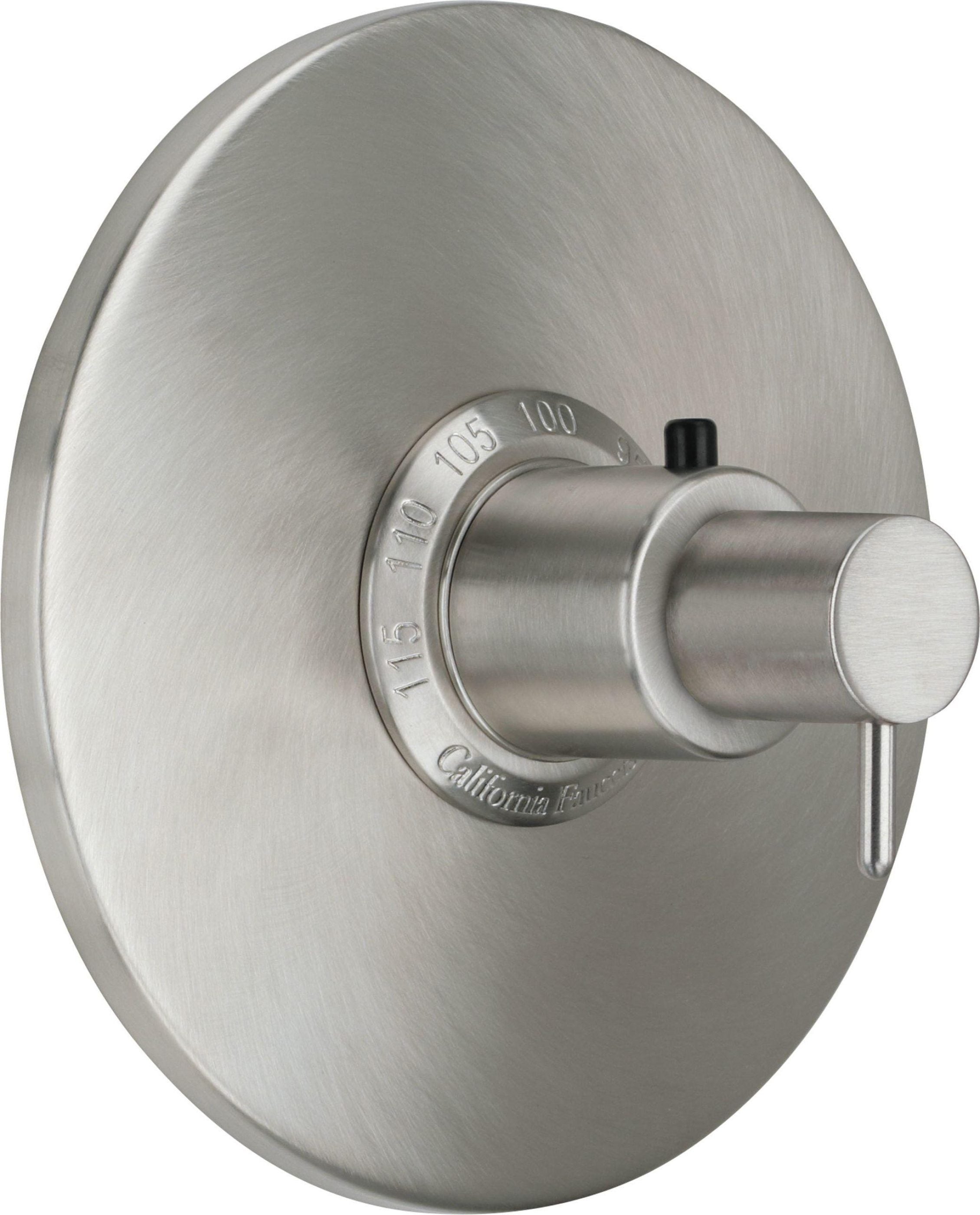 California Faucets Avalon Juego Termostático StyleTherm de 3/4" Solamente