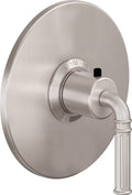 California Faucets Trousdale StyleTherm Termostático de 3/4" - Placa Redonda - Níquel Satinado