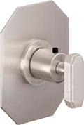 California Faucets Doheny StyleTherm Termostático de 3/4" - Placa Octagonal - Níquel Satinado