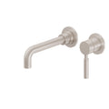 California Faucets Avalon Llave de Pared de Una Manija para Lavabo Solamente - Níquel Satinado