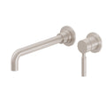 California Faucets Avalon Llave de Pared de Una Manija para Lavabo Solamente - Níquel Satinado