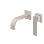 California Faucets Terra Mar Llave de Lavabo de Pared de Una Llave - Níquel Satinado