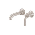 California Faucets Descanso Works Llave de Lavabo de Pared de Una Llave - Níquel Satinado