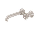 California Faucets Descanso Works Llave de Lavabo de Pared de Una Llave - Níquel Satinado