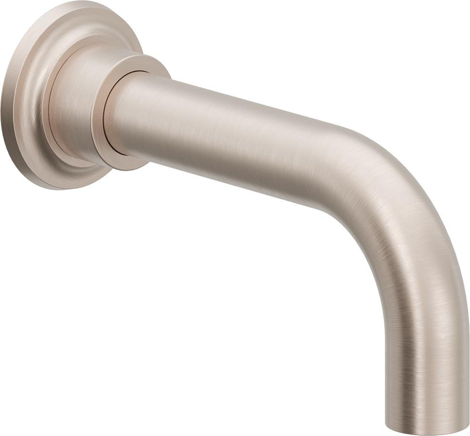 California Faucets Rincon Bay Pico de Tina de Pared - Níquel Satinado