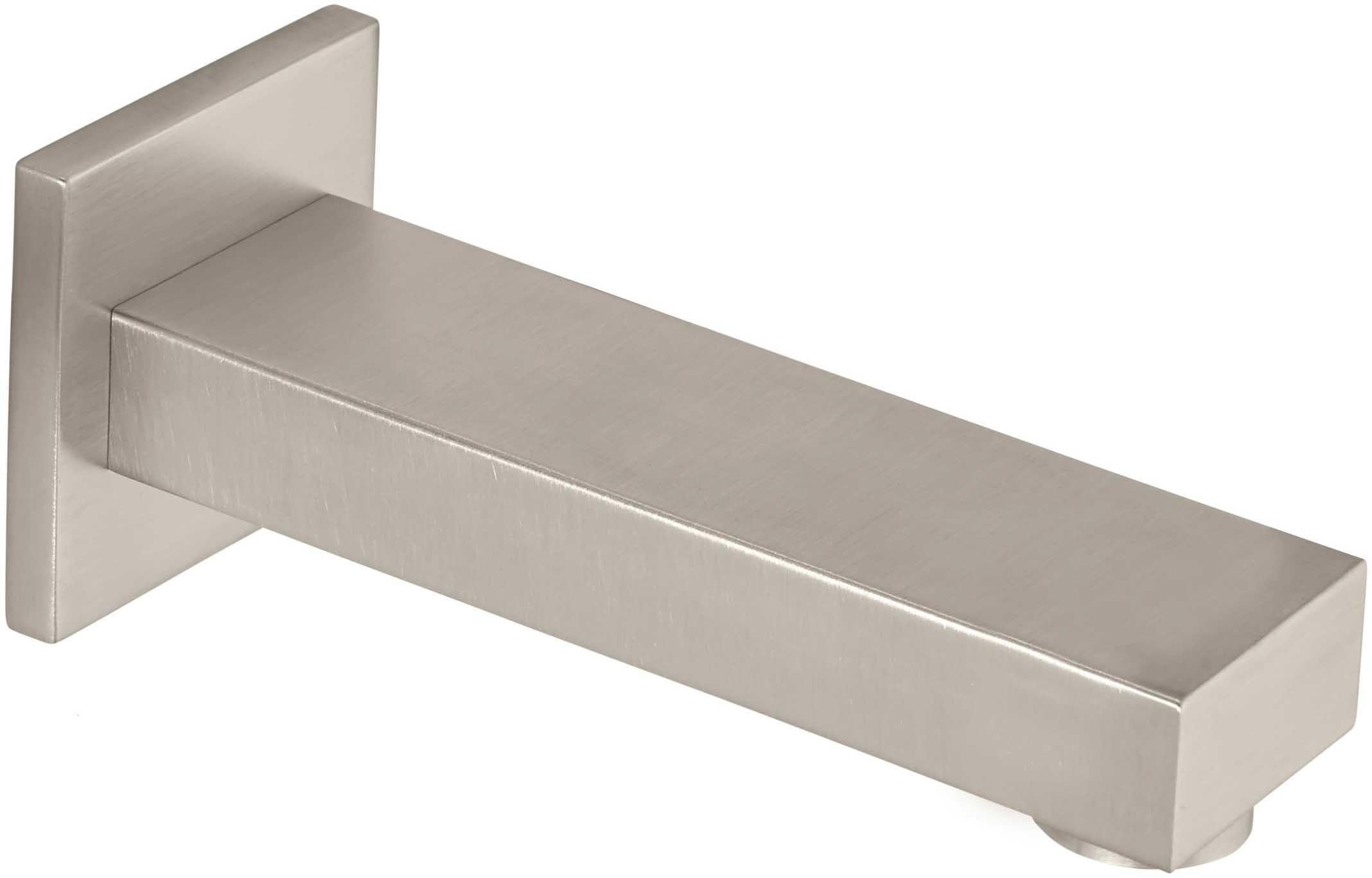 California Faucets Solimar Pico de Tina de Pared - Níquel Satinado