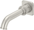 California Faucets Steampunk Bay Pico de Tina de Pared - Níquel Satinado