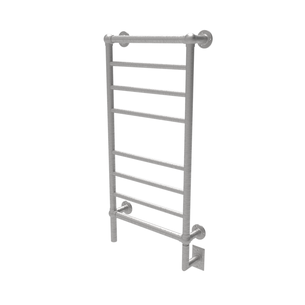 Traditional Modelo T-2040 8 Barras Toallero Calefactor Cableado en Bronce Satinado