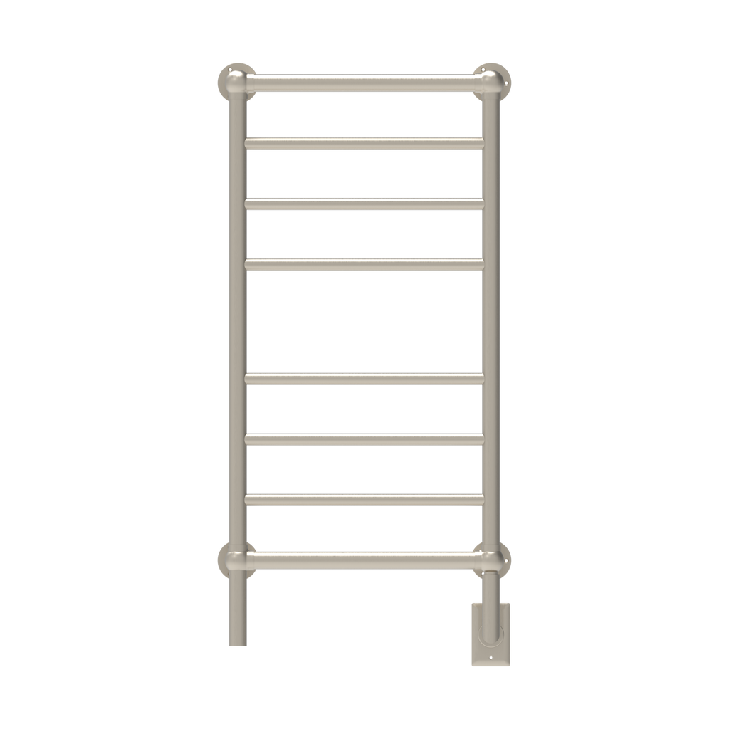 Traditional Modelo T-2040 8 Barras Toallero Calefactor Cableado en Bronce Satinado
