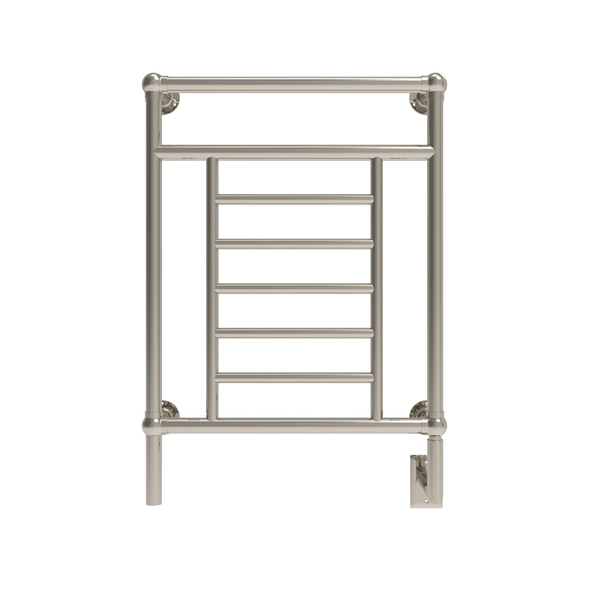 Traditional Modelo T-2536 8 Barras Toallero Calefactor Cableado en Bronce Satinado