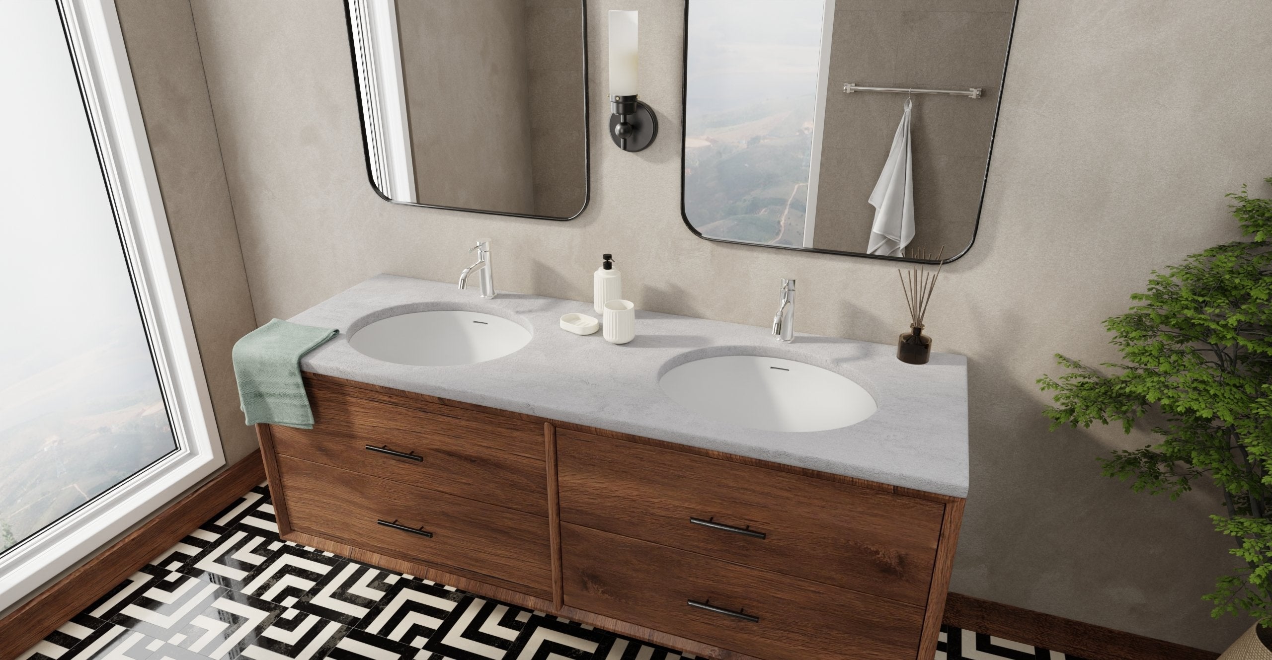 Badeloft Lavabo Bajocubierta UB-03