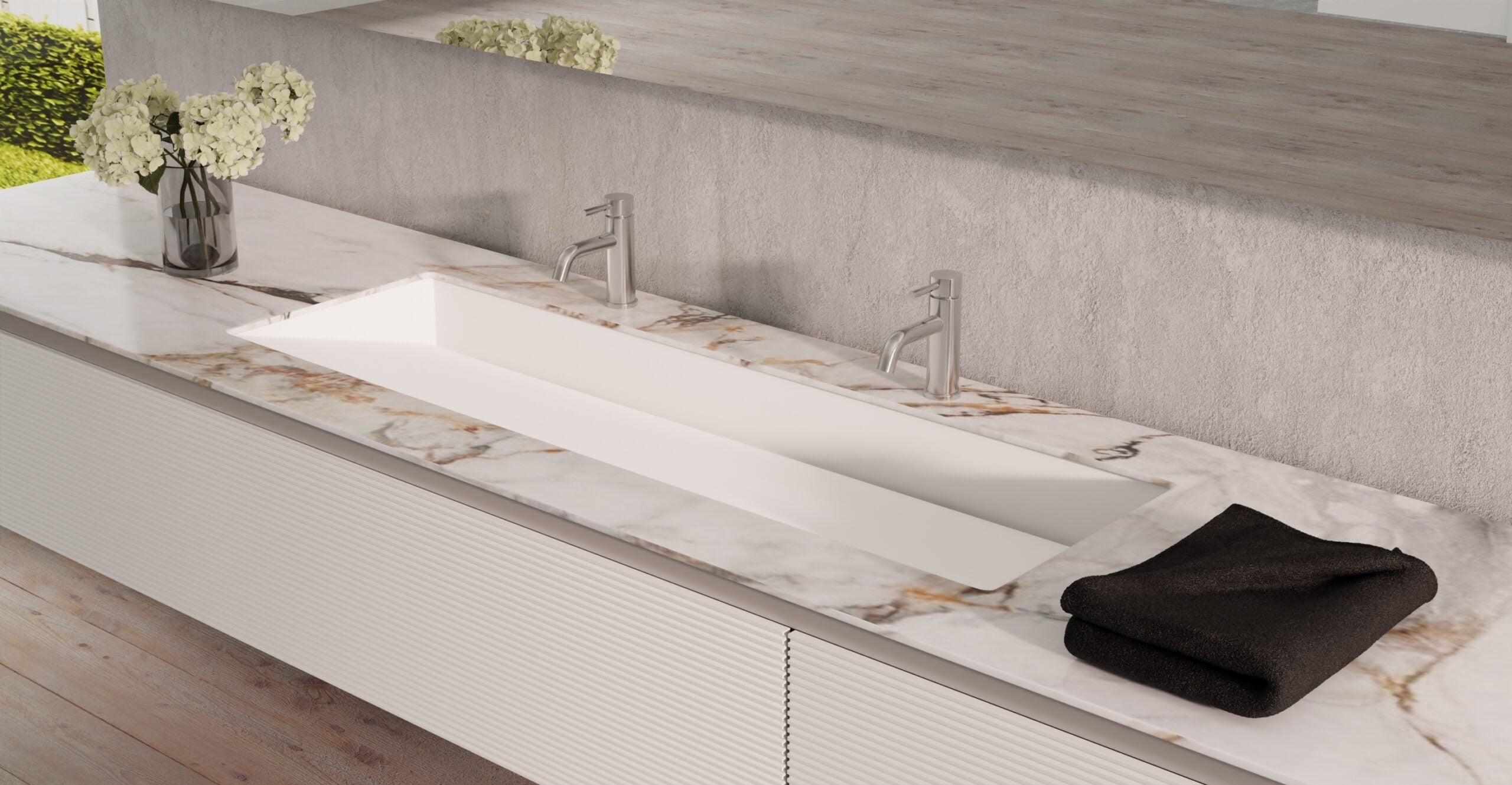 Badeloft Lavabo Bajocubierta Tipo Rampa UB-04-XL
