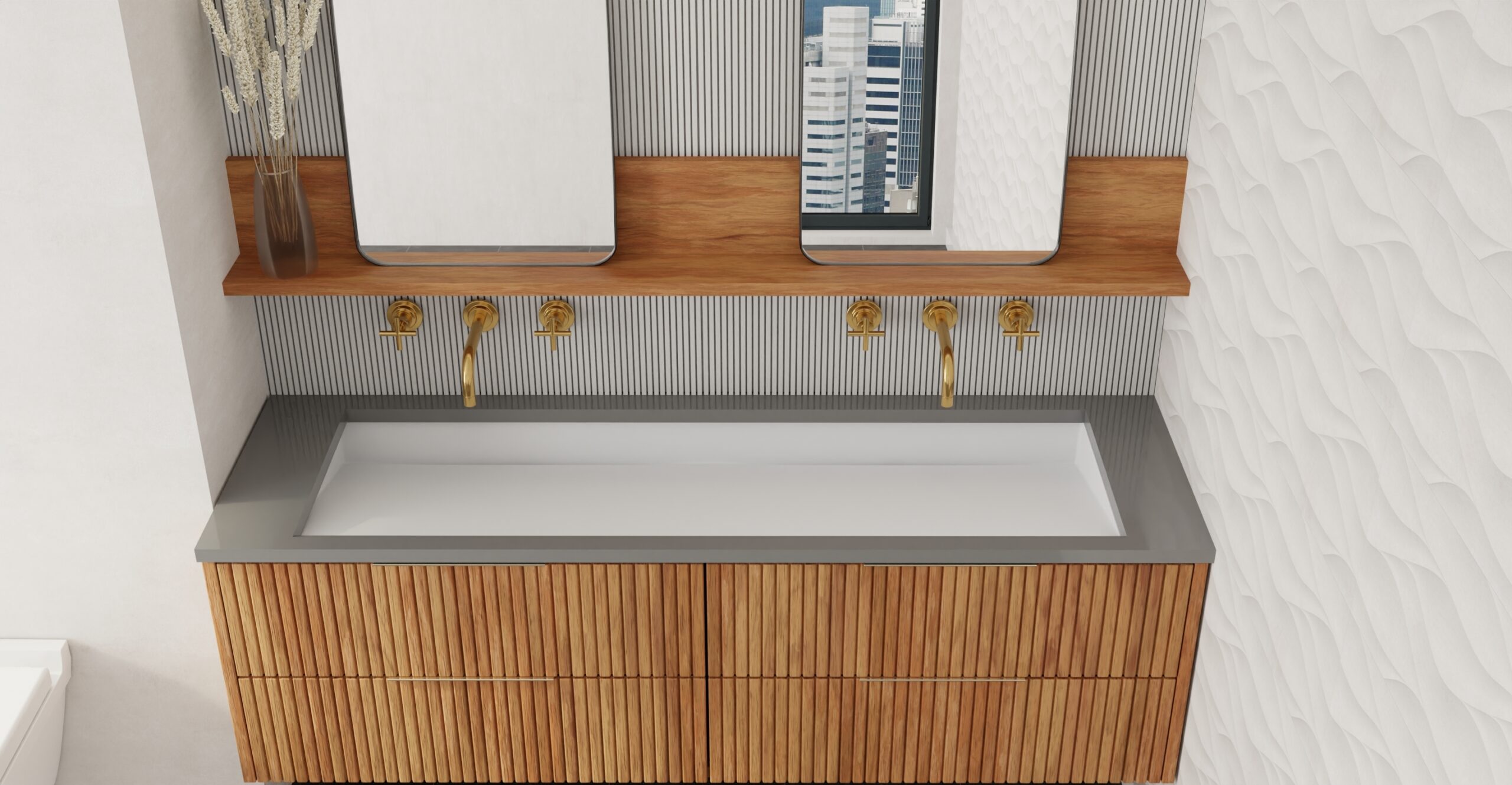 Badeloft Lavabo Bajocubierta Tipo Rampa UB-04-XXL