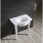 Kingston Brass Templeton lavabo consola — vista