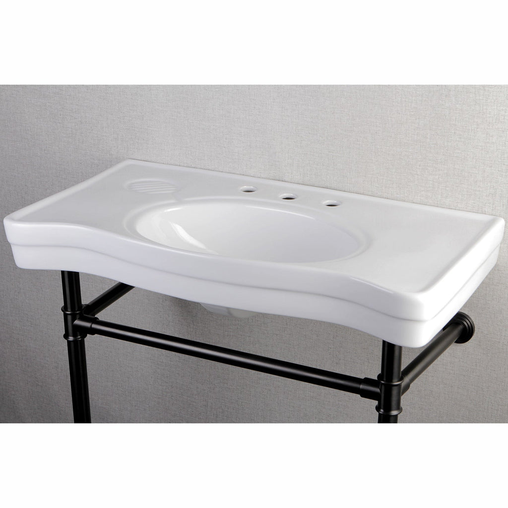 Kingston Brass Imperial lavabo consola — vista