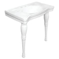 Kingston Brass Imperial lavabo consola — Blanco