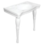 Kingston Brass Imperial lavabo consola — Blanco