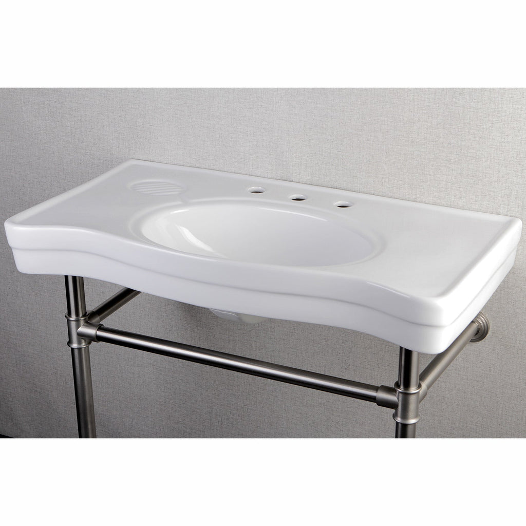 Kingston Brass Imperial lavabo consola — vista