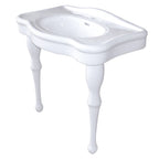 Kingston Brass Imperial lavabo consola — Blanco