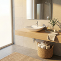 Barclay RAK Variant — Lavabo de Sobreponer Rectangular de Cerámica · 5-551WH — imagen 1