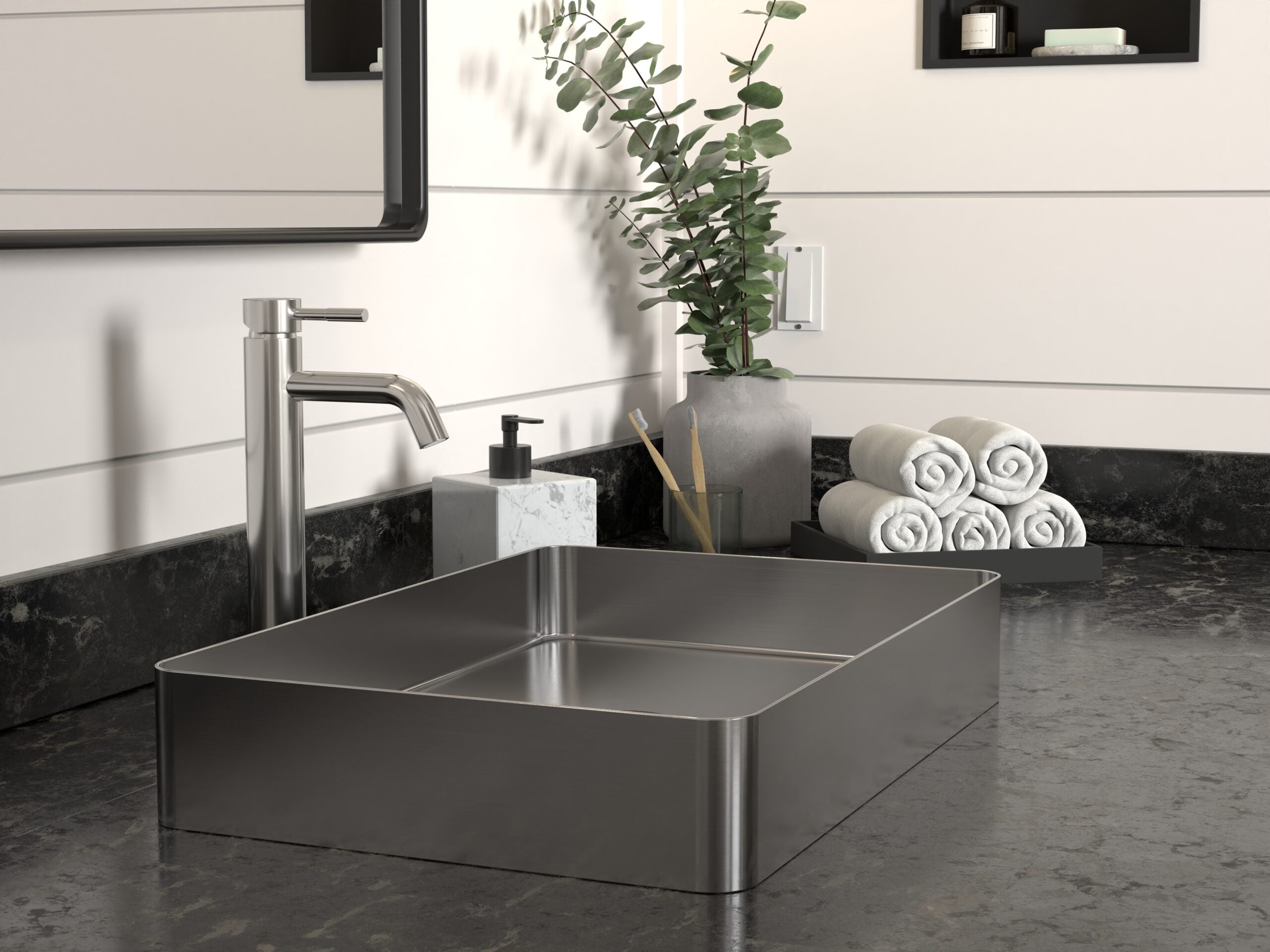Badeloft Llave de Lavabo para Ovalín WAT-01-XL