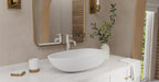 Badeloft Lavabo de Sobreponer Almendra WB-01