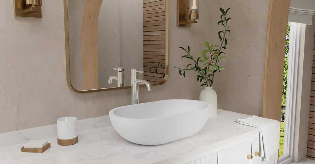 Badeloft Lavabo de Sobreponer Oval WB-02