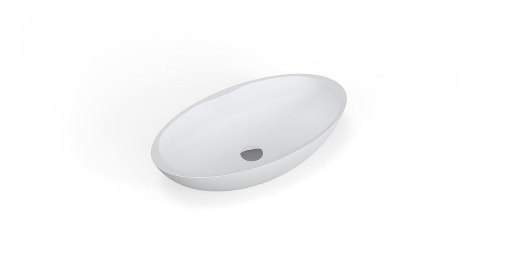 Badeloft Lavabo de Sobreponer Oval WB-04