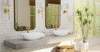 Badeloft Lavabo de Sobreponer Oval WB-04