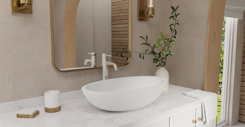 Badeloft Lavabo de Sobreponer Oval WB-04