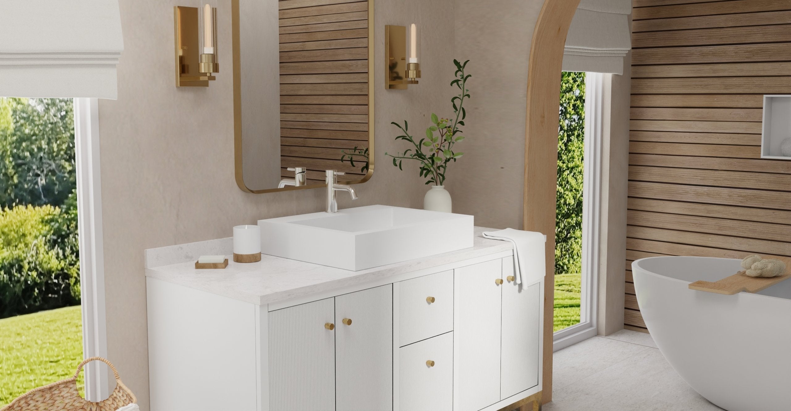Badeloft Lavabo de Sobreponer WB-05-M