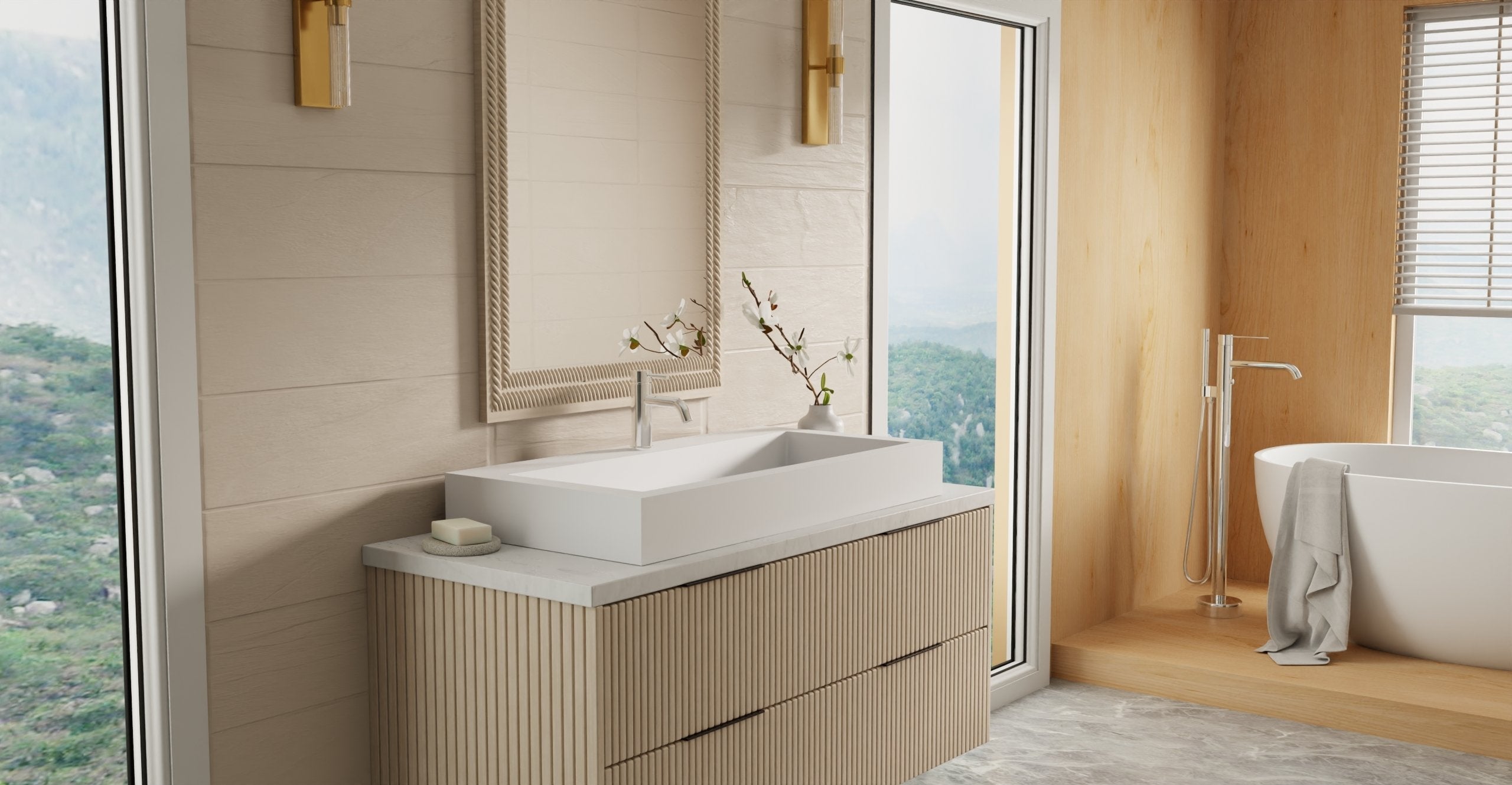 Badeloft Lavabo de Sobreponer WB-05-XL