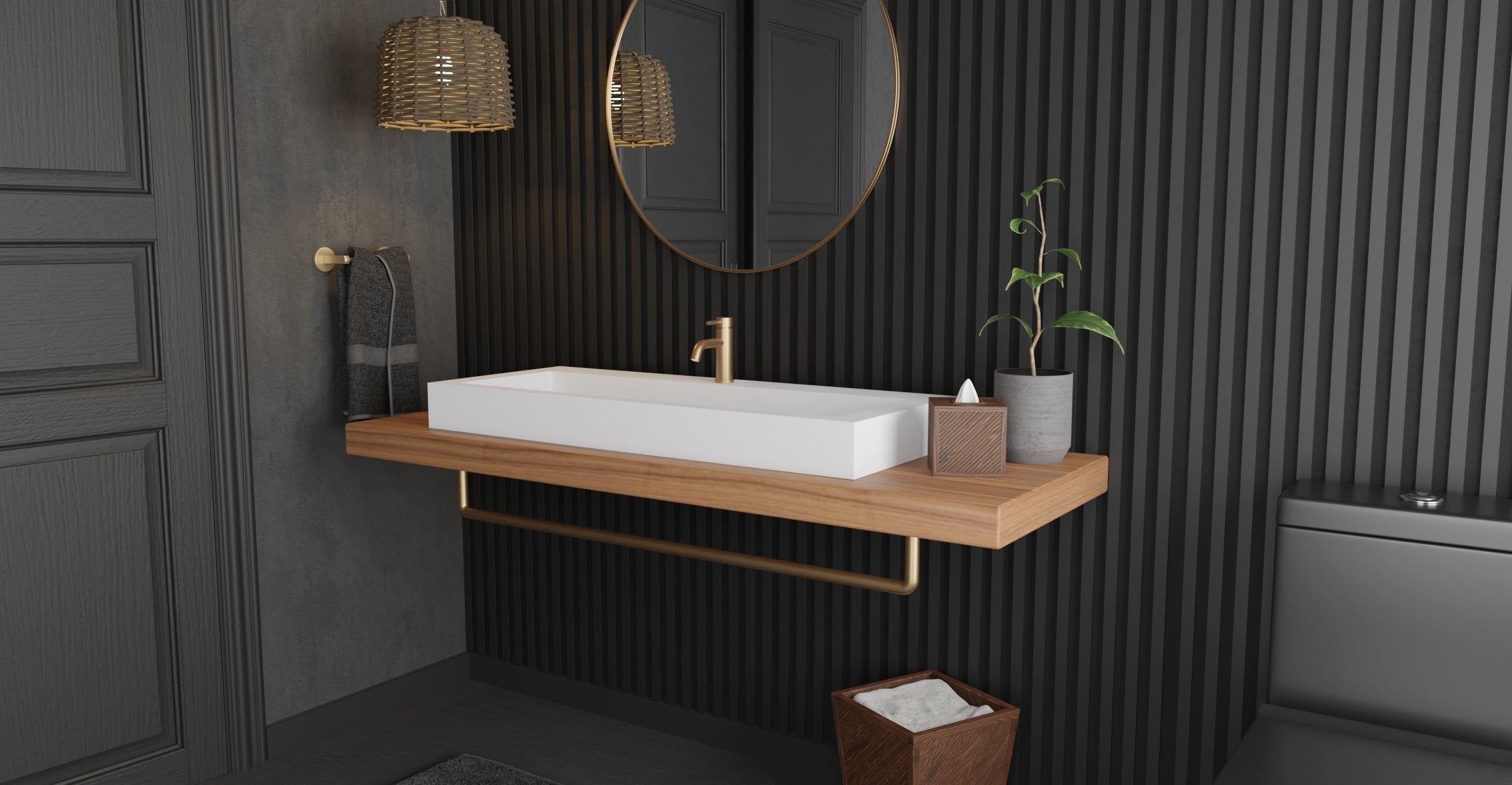 Badeloft Lavabo de Sobreponer WB-05-XXL