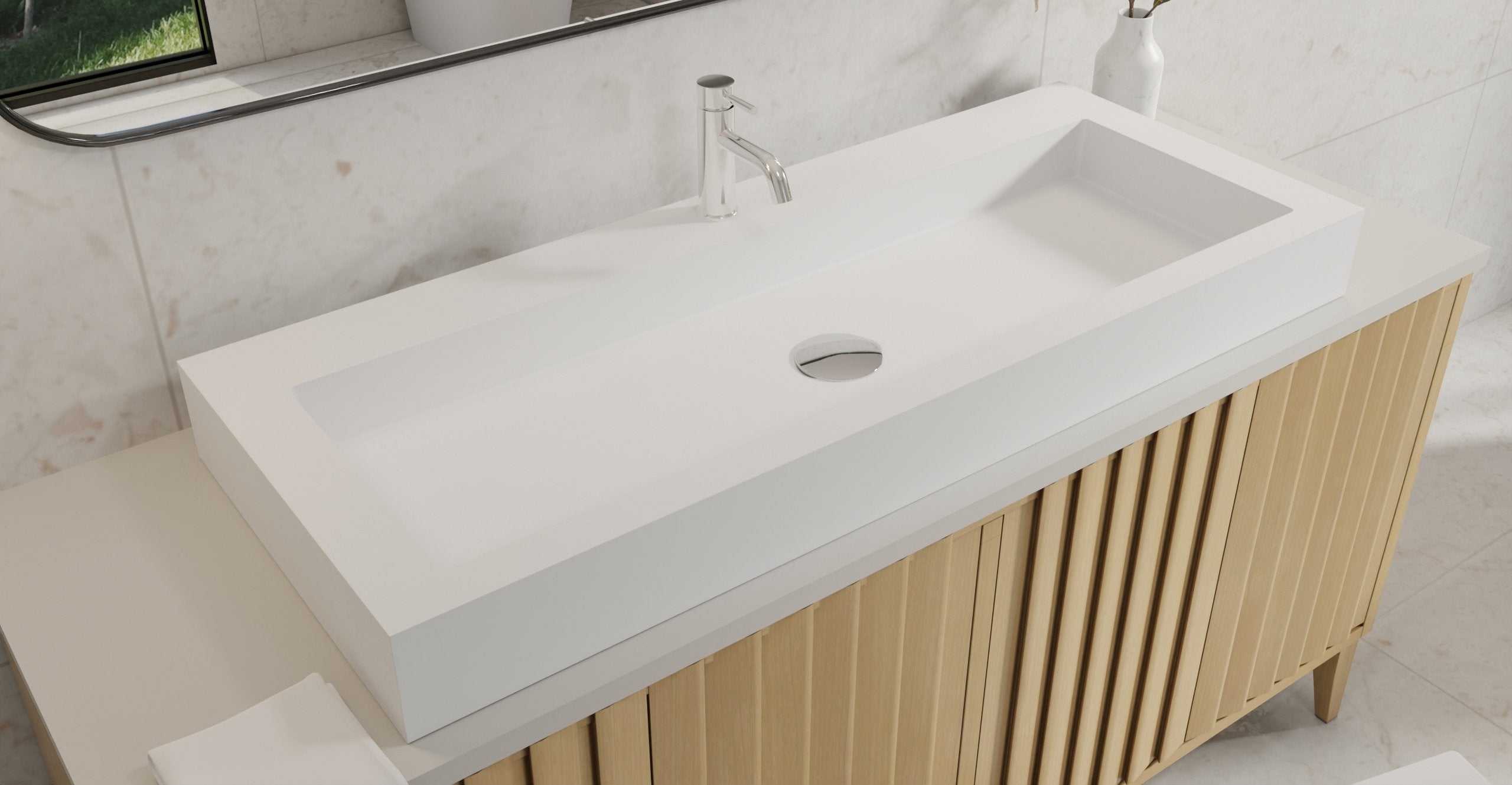 Badeloft Lavabo de Sobreponer WB-05-XXL
