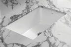Rohl Allia Tarja Sencilla Bajocubierta de Fireclay 32" — instalada